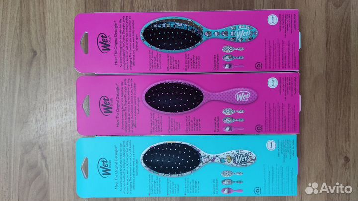 Расческа Wet brush Hello Kitty, холодное сердце