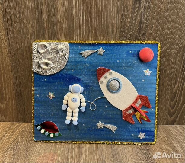 Поделка ко дню космонавтики