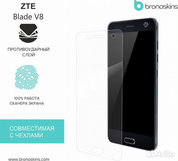 Защитная пленка на ZTE Blade V8