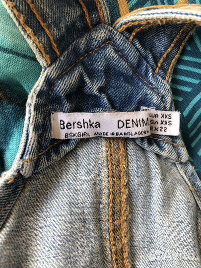 Джинсовый комбинезон женский