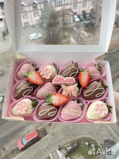 Клубника в шоколаде для мамы