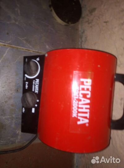 Тепловая пушка электрическая бу