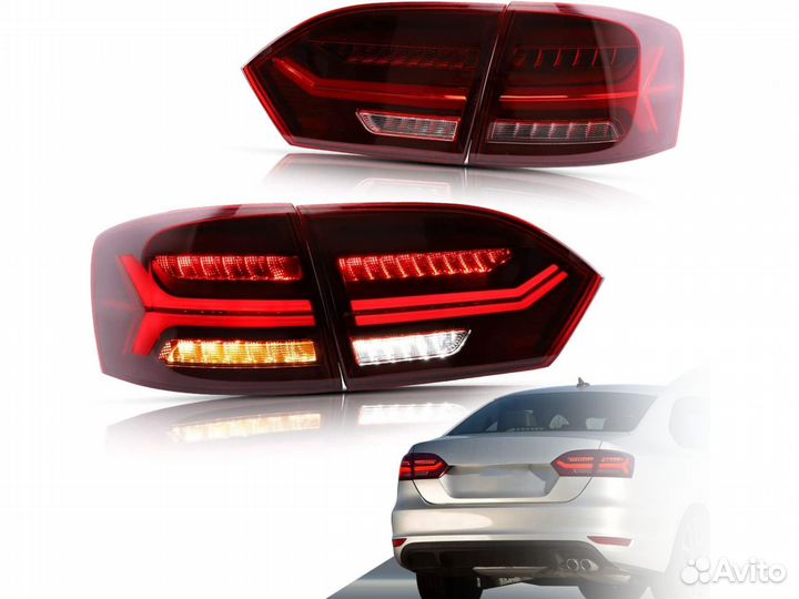 Задние Фонари Volkswagen Jetta 6 Audi style