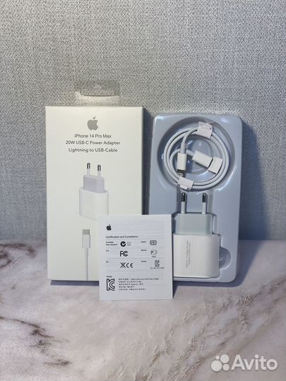 Комплект быстрой зарядки для iPhone 20W