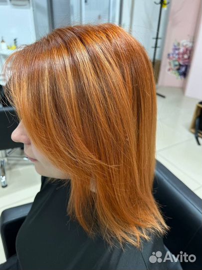 Окрашивание волос