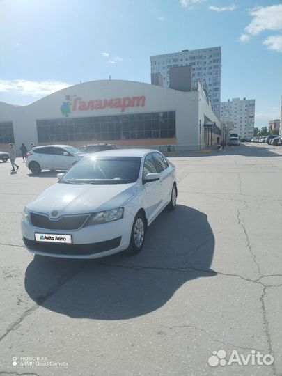 Skoda Rapid 1.6 AT, 2017, 245 000 км