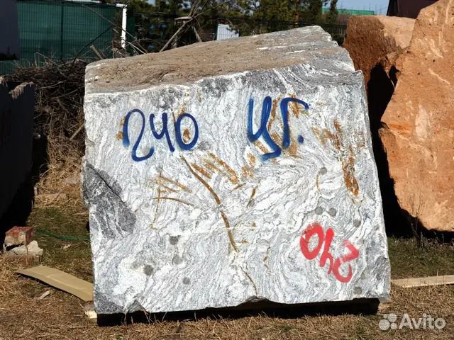 Гранит Блок из гранита дядина гора, Блок