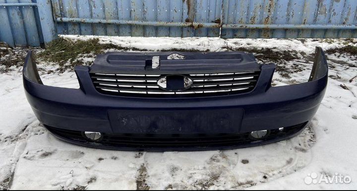 Передний, задний бампер приора седан