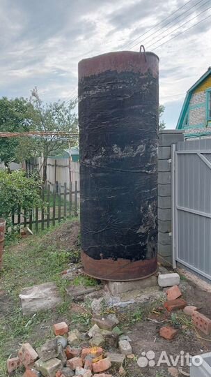 Бочка металлическая