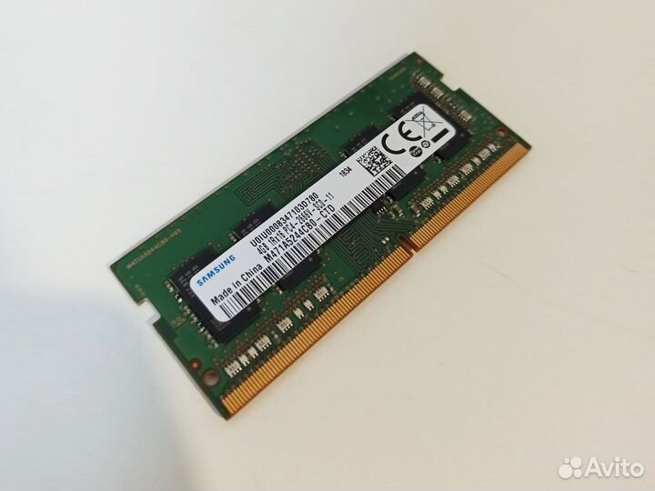Оперативная память для ноутбука sodimm ddr4 4GB
