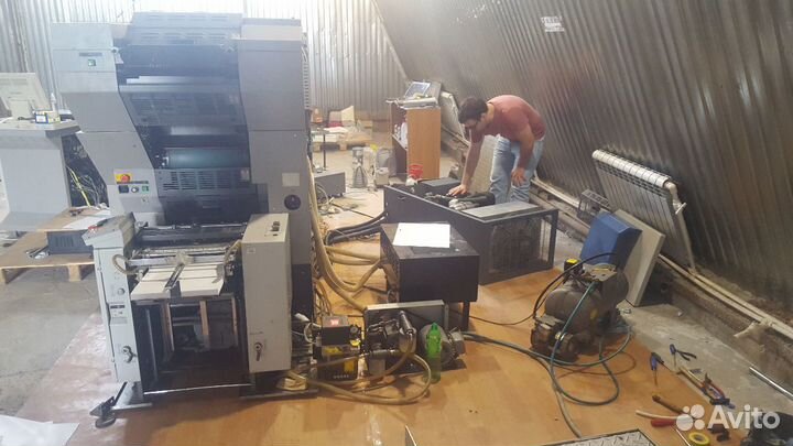 Ремонт, обслуживание, монтаж полиграфической техни