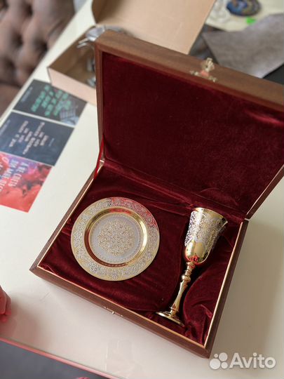 Подарочный набор гравюра