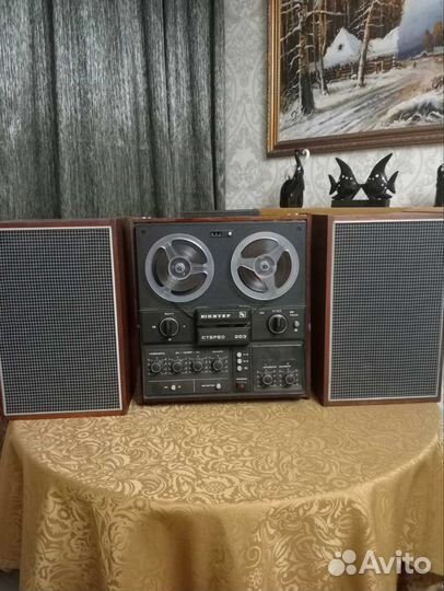 Катушечный магнитофон юпитер 203 стерео