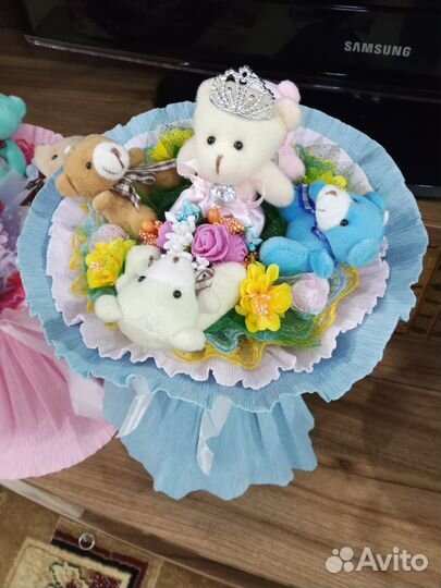 Букеты подарочные для девочек