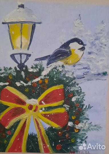 Картина маслом на холсте натюрморт