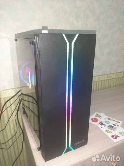 Пк (intel 12/24,16 DDR4,RX580 8GB, M 2 nvme 250GB)