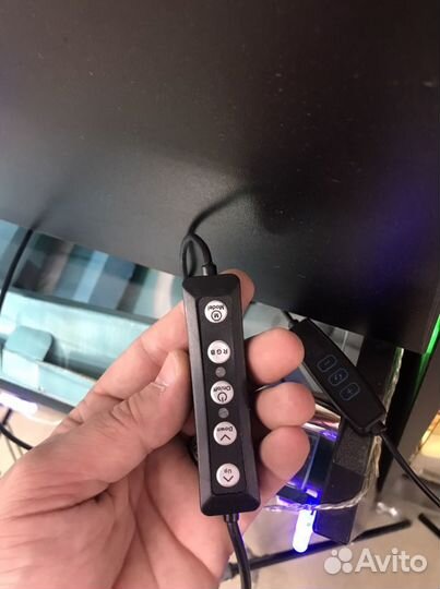 Лампа RGB 26 см + Штатив 2.1 метра