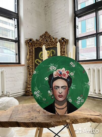 Картина frida / Фрида Кало. Акрил