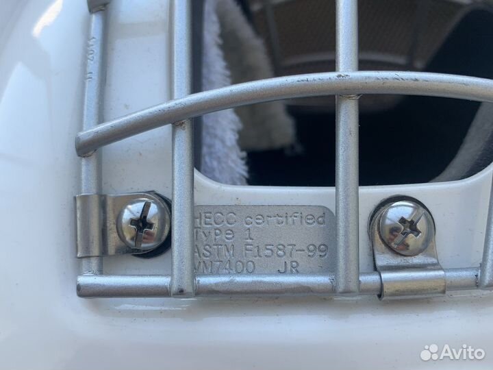 Хоккейный вратарский шлем jr