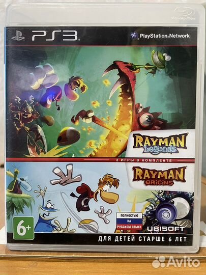 Rayman Legends & Rayman Origins ps3