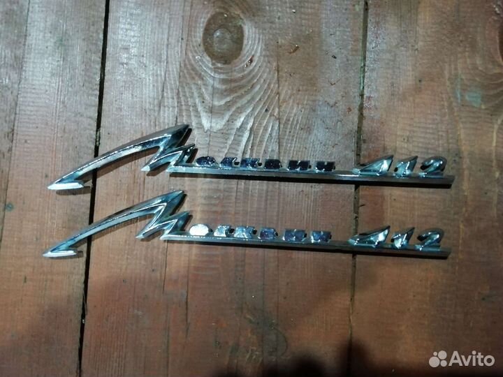 Шильдик Москвич 412