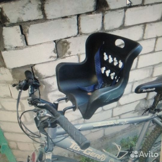 Детское велокресло переднее