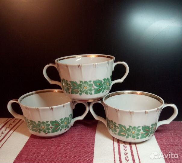 Чашка для бульона 3 шт