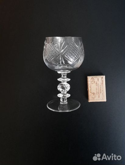 Фужер винтаж ручная работа