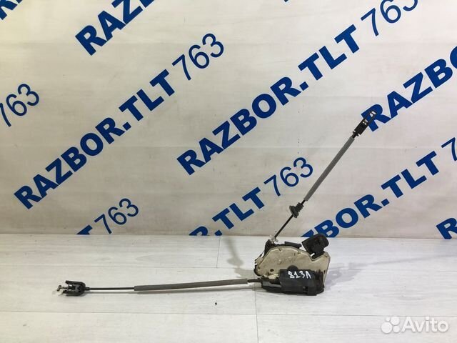 Замок двери задний левый volkswagen polo 5 1.6 мт