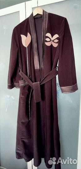 Халат велюровый женский