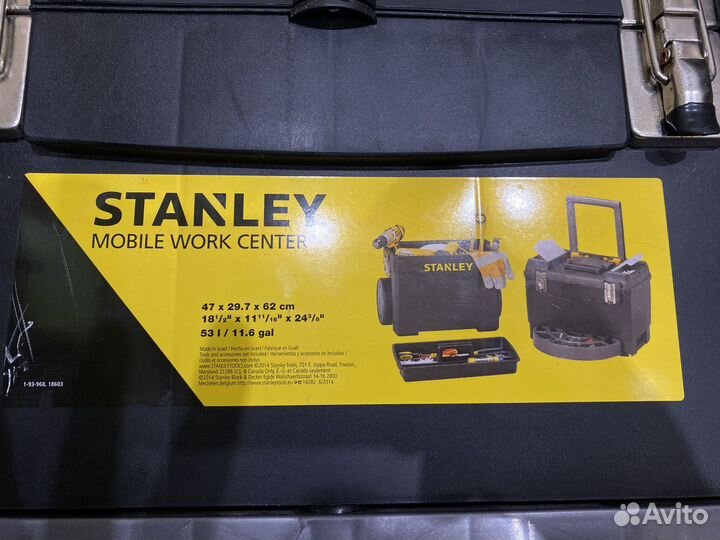 Ящик для инструмента Stanley Mobile Work Center