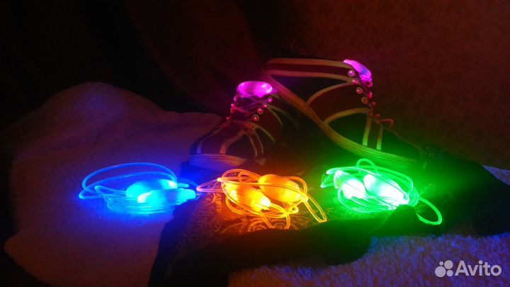 Светящиеся шнурки - Хэлуин