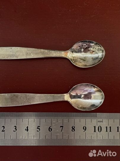 Комплект ложек, мельхиор, Таллин СССР