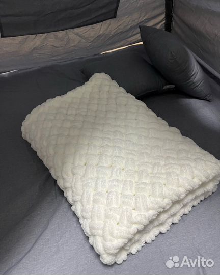 Плед детский плюшевый