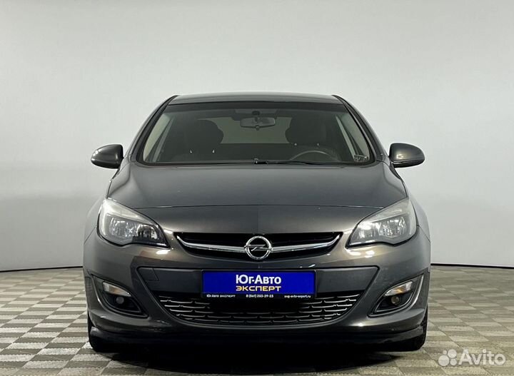 Opel Astra 1.6 AT, 2014, 142 000 км