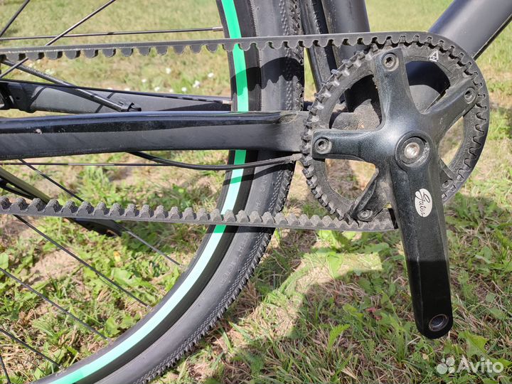 Велосипед Cube Hyde Race на ремне.Планетарка Alfin