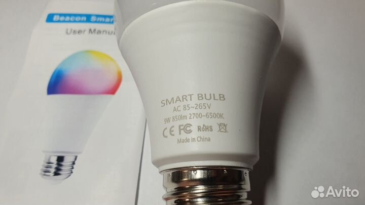 Умная лампочка Tuya Bluetooth