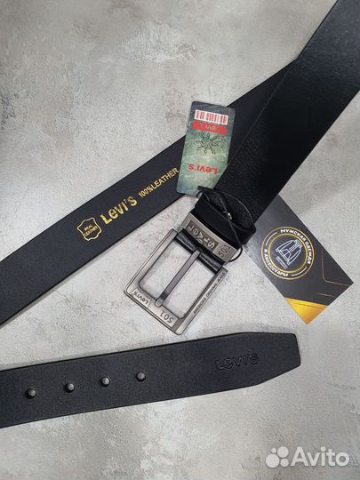 Мужской ремень levis новые