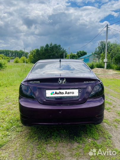 Hyundai Solaris 1.6 AT, 2011, 250 000 км