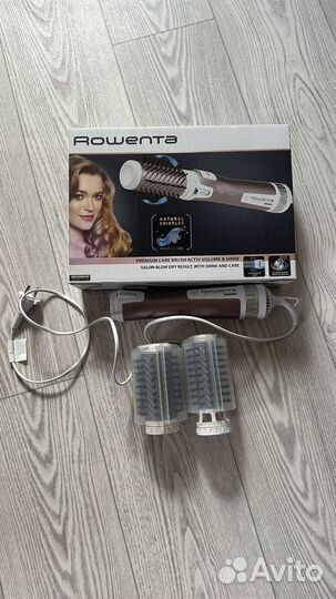 Фен щетка вращающаяся rowenta