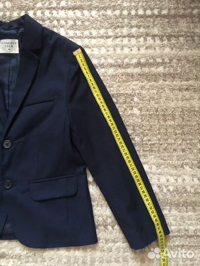 Пиджак для мальчика 140
