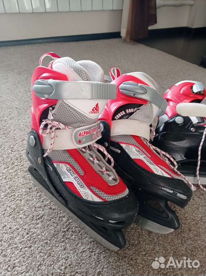 Коньки детские раздвижные 31 36