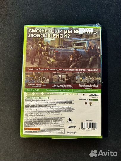 The Walking Dead Инстинкт Выживания xbox 360