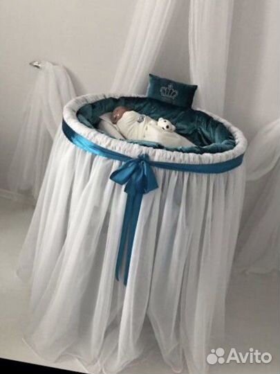 Кроватка детская круглая