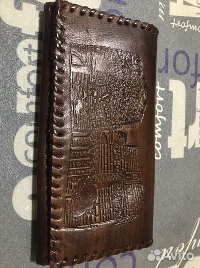 Кожаный мужской кошелёк Syria