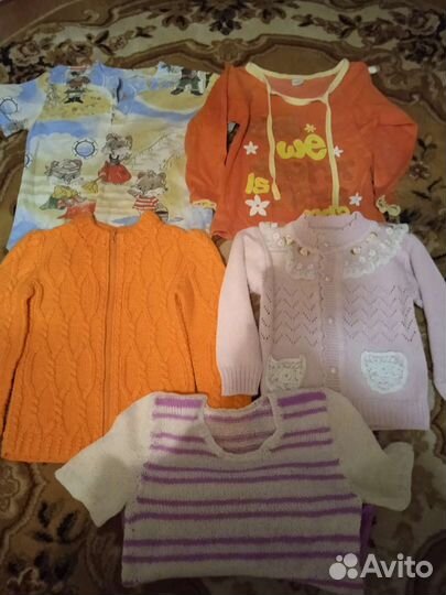 Детские вещи пакетом для девочек