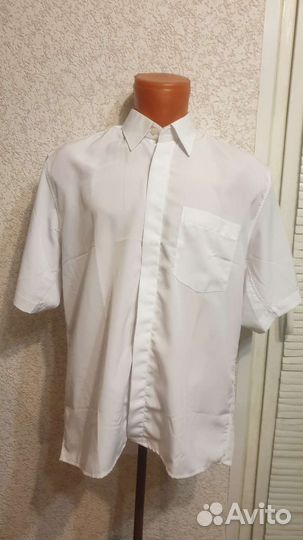 Рубашка мужская белая