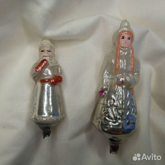 Елочные игрушки СССР на прищепке