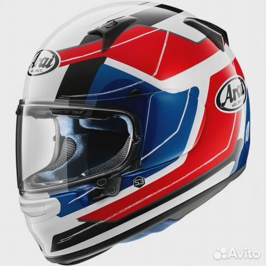 Мотошлем Arai Profile-V Kerb Trico Red/Blue/White