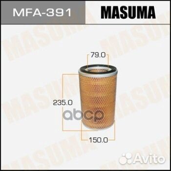 Фильтр воздушный Masuma MFA-391 Masuma